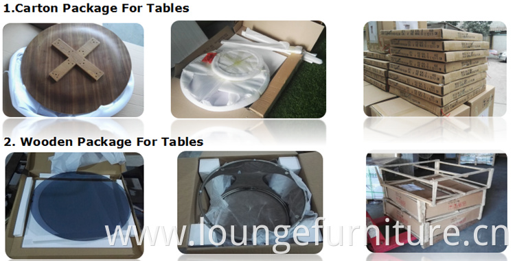 round wood dining tables, banquet tables, wedding tables